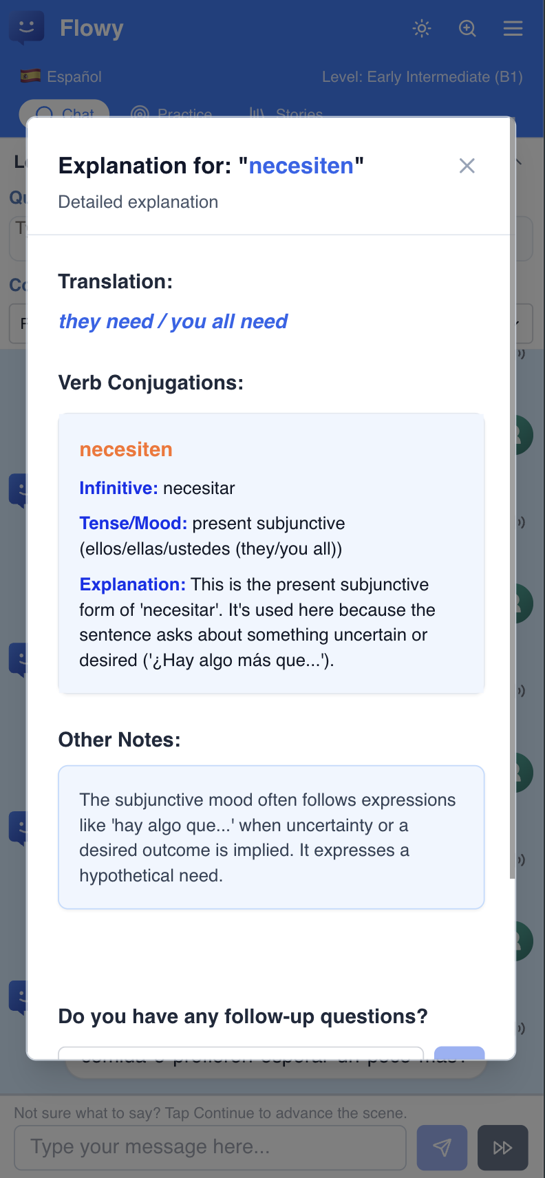 Flowy - Master Languages Through Real Conversations | AI Language Tutor